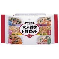 ダイエット食品 | ヘルシーキューピー 玄米雑炊 6食セット